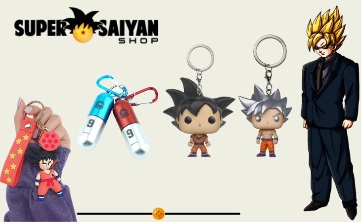 dragon ball z keychains
