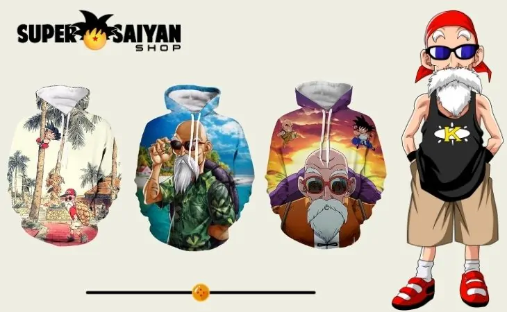 Master roshi outlet hoodie