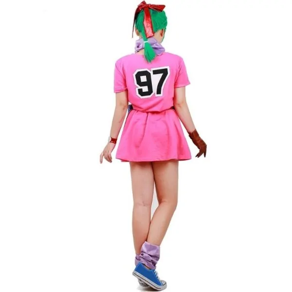 bulma cosplay costume dress back