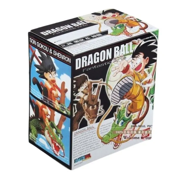 goku riding shenron action figure box