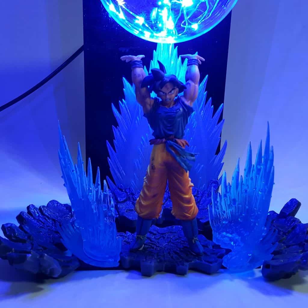 DBZ Son Goku Blue Cloud Spirit Bomb Flash Ball DIY 3D LED Light Lamp — DBZ  Store