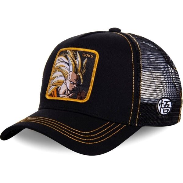 goku super saiyan 3 trucker hat cap