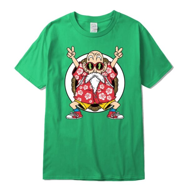master roshi kame classic green t shirt