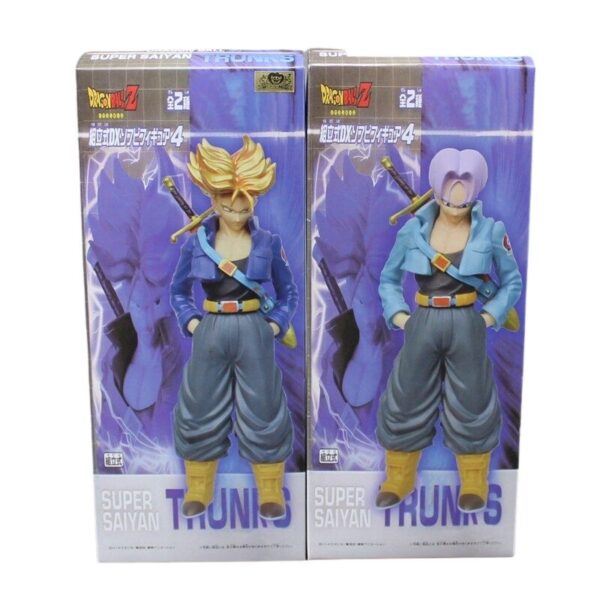 super saiyan trunks collectible action figure box