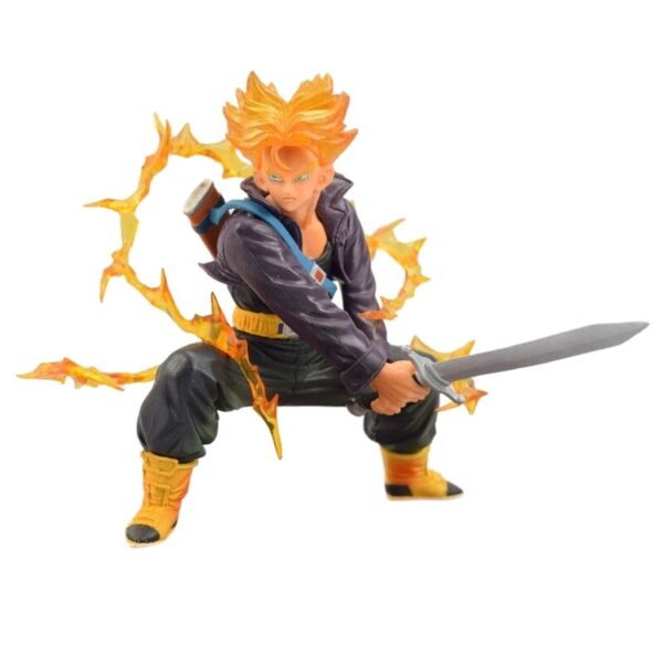 trunks saiyan battle version action figure 2