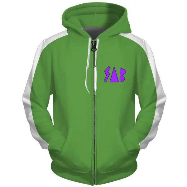 vegeta sab green jacket