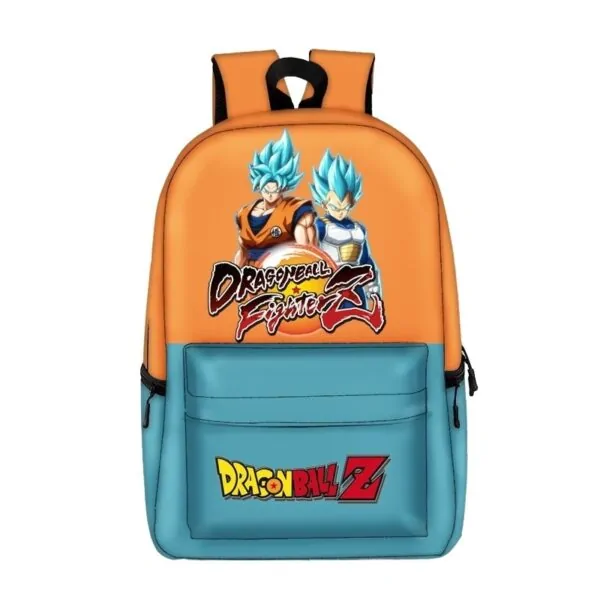 dragon ball fighter z bi color backpack