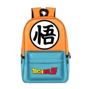 dragon ball z goku kanji bi color backpack