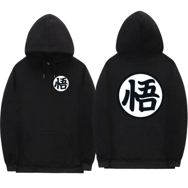 dragon ball z original black hoodie