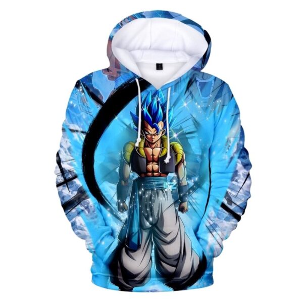 gogeta ssj super saiyan blue hoodie