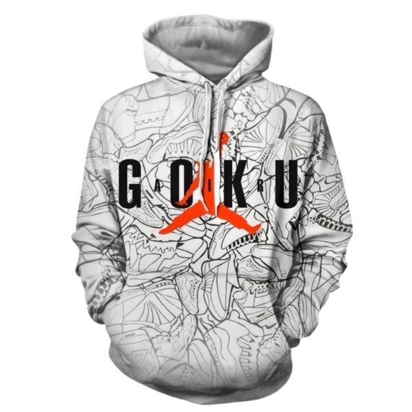 air goku jordan nike parody hoodie