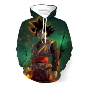 black goku destruction of the universe hoodie