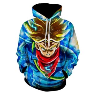 Future Trunks Super Ki Explosion Hoodie • SuperSaiyanShop