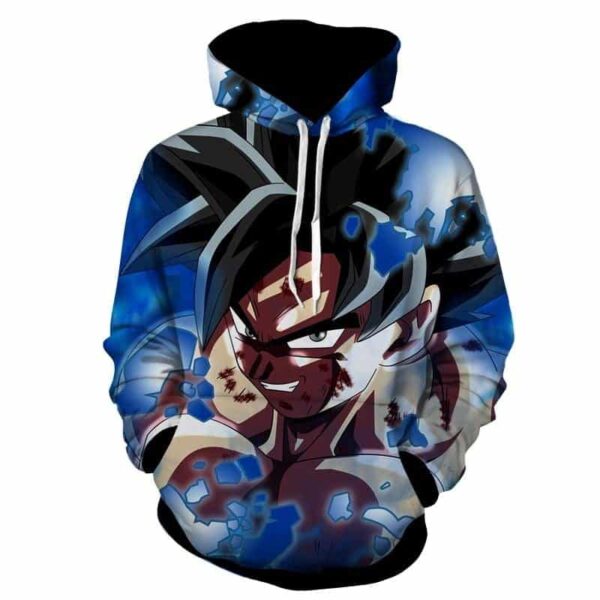 dragon ball super goku ultra instinct dashing hoodie
