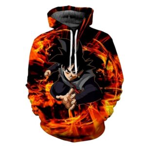 evil goku black zamasu fire future trunks saga hoodie