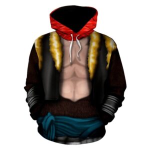 gogeta super saiyan suit cosplay hoodie