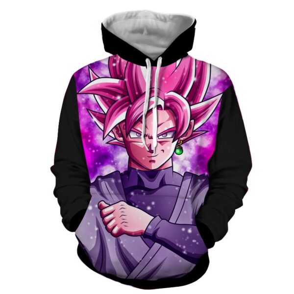 Goku Black Rose Super Galaxy Hoodie