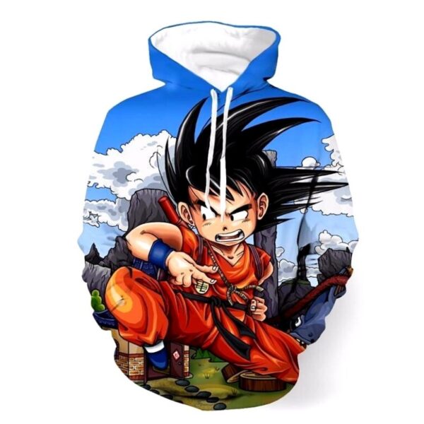 Kid Goku Namek Training Hoodie