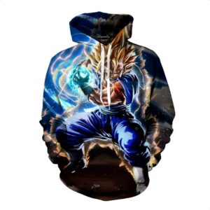vegito fusion kamehameha powerful hoodie